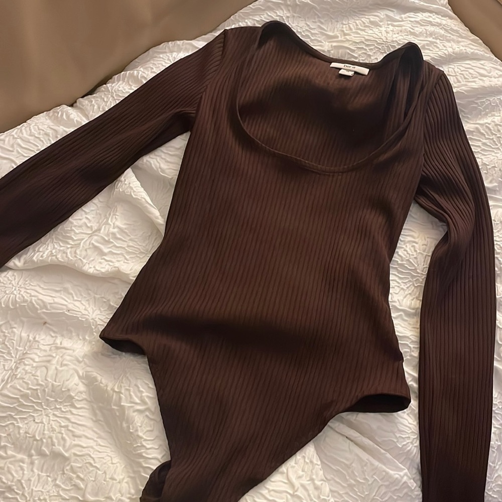 RIBBED BODY SUIT